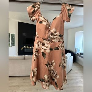 Off the shoulder dress